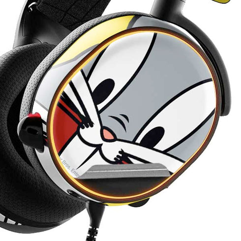 Looney Tunes Bugs Bunny Zoomed In SteelSeries Arctis 3 Skin
